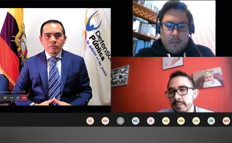Defensor Público General: “El trabajo en movilidad humana no se detiene a pesar de los difíciles momentos que vive el Ecuador”