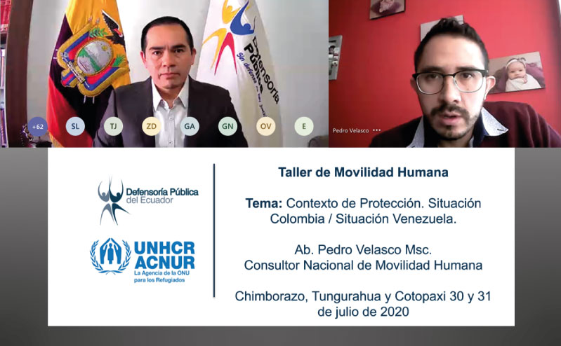 Defensoría Pública continúa con jornadas de capacitación  en movilidad humana