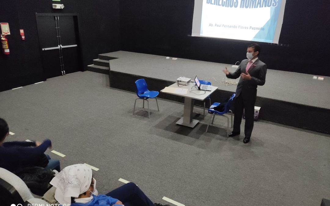 DEFENSORÍA PÚBLICA CAPACITA AL PERSONAL DEL CRS DE COTOPAXI