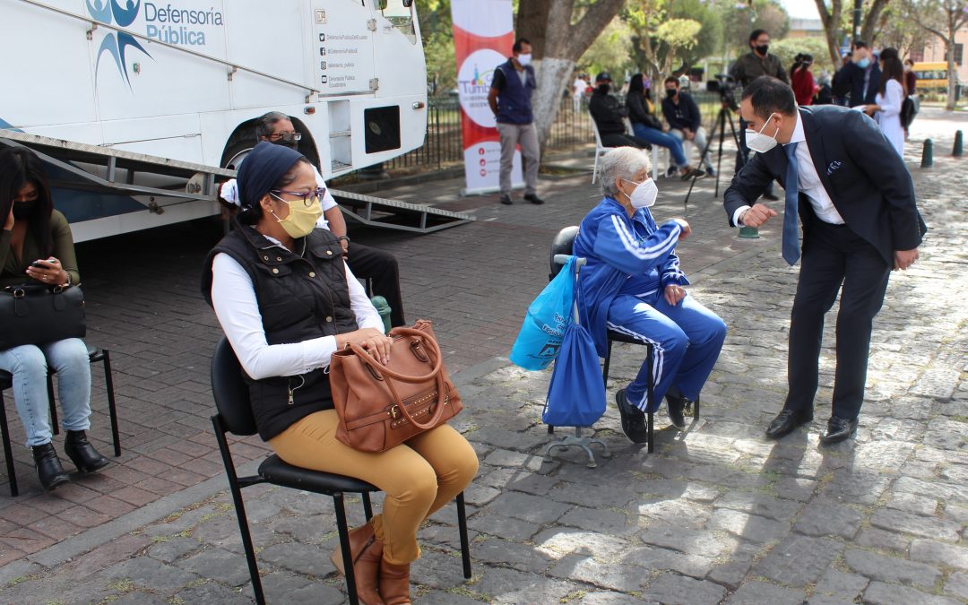 SERVICIO DE DEFENSORÍA MÓVIL SE PROLONGA UNA SEMANA MÁS EN TUMBACO