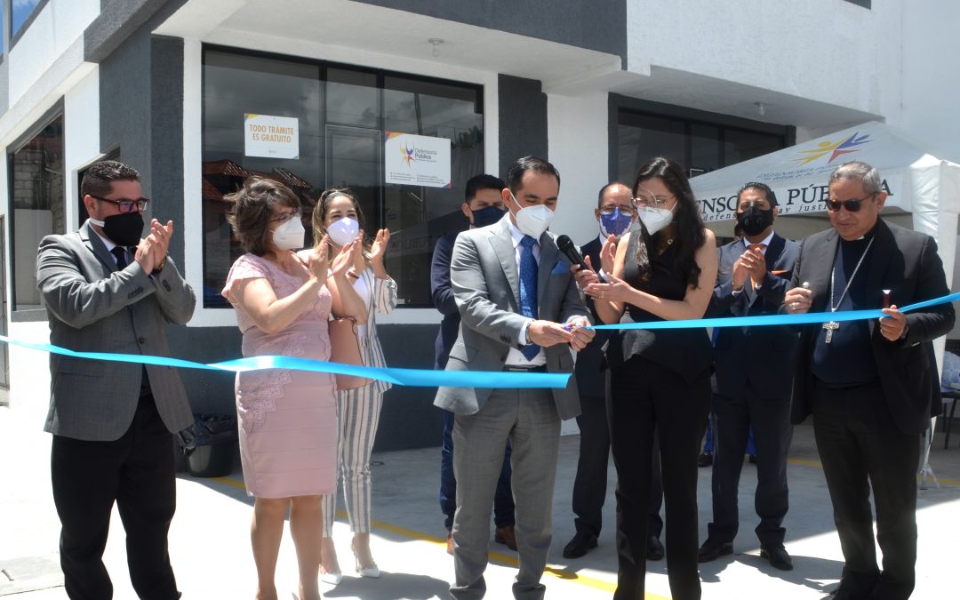 EL DÍA DEL DEFENSOR PÚBLICO SE CONMEMORÓ CON  NUEVAS OFICINAS EN AMBATO