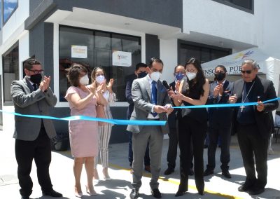 El Defensor Público General, Ángel Torres Machuca, inaugura las nuevas oficinas de la Defensoría Pública en Ambato