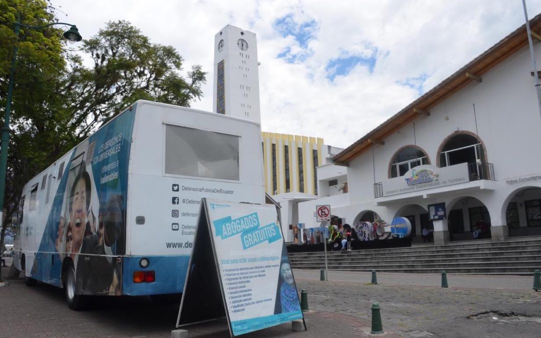 DEFENSORÍA PÚBLICA RETOMA ATENCIONES EN SUS UNIDADES MÓVILES