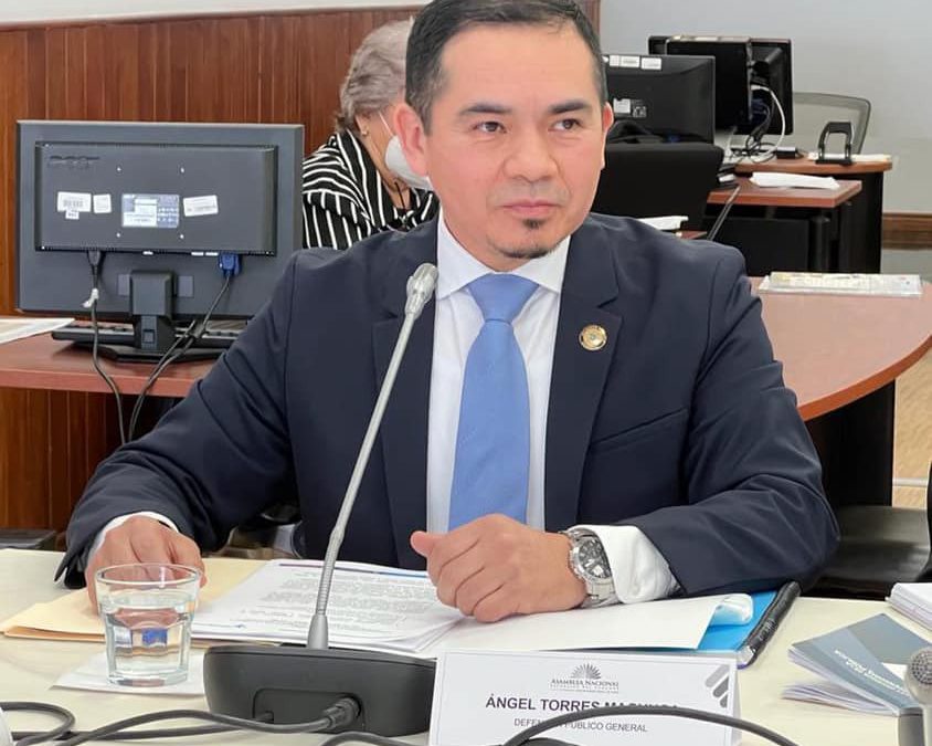 En Comisión Parlamentaria de Niñez, Defensor Público amplía el contenido del Informe de Labores 2021