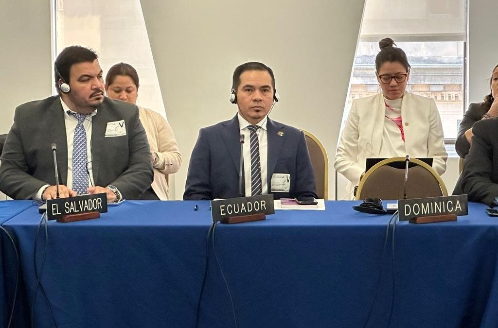 DEFENSOR PÚBLICO GENERAL PARTICIPA EN REUNIÓN DE LA COMISIÓN DE ASUNTOS JURÍDICOS DE LA OEA