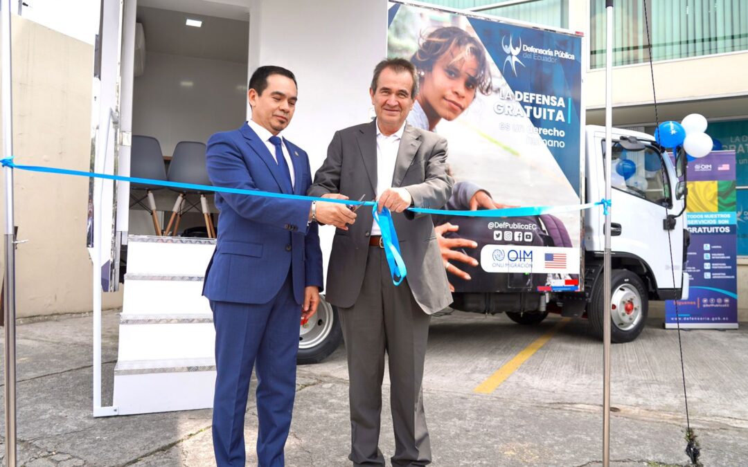 DEFENSORÍA PÚBLICA CUENTA CON NUEVA UNIDAD MÓVIL