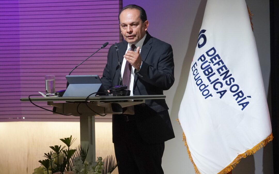 DEFENSOR PÚBLICO GENERAL PRESENTÓ EL INFORME DE RENDICIÓN DE CUENTAS 2024