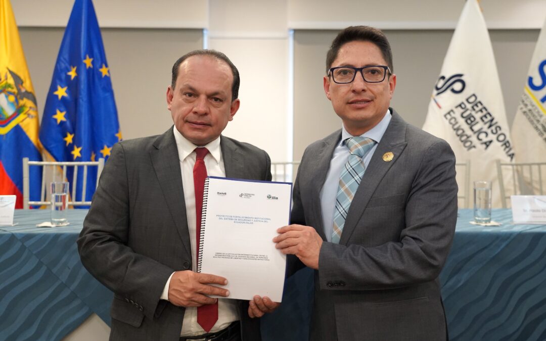 La Defensoría Pública y el SNAI garantizan el acceso a la justicia de toda la población penitenciaria del Ecuador