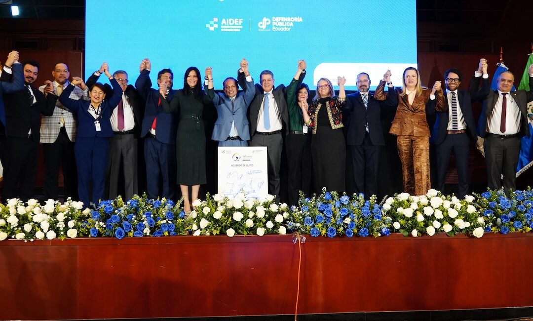 CUMBRE INTERAMERICANA DE DEFENSORÍAS PÚBLICAS CONCLUYÓ CON LA FIRMA DEL ACUERDO DE QUITO