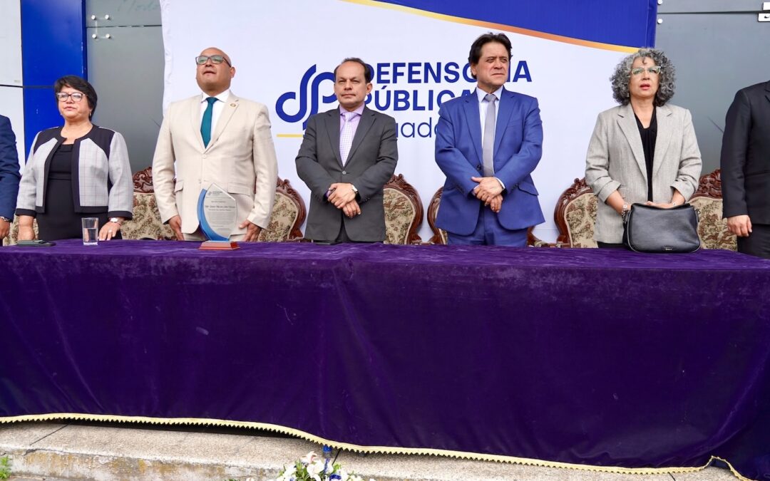 LA DEFENSORÍA PÚBLICA INAUGURÓ LA RUTA DE LOS DERECHOS 2026 EN CHIMBORAZO